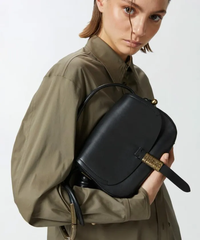Women Crossbody Bags Pinko Soft Leather Crossbody Bag Blackantique Gold Women Crossbody Bags Pinko Soft Leather Crossbody Bag Blackantique Gold