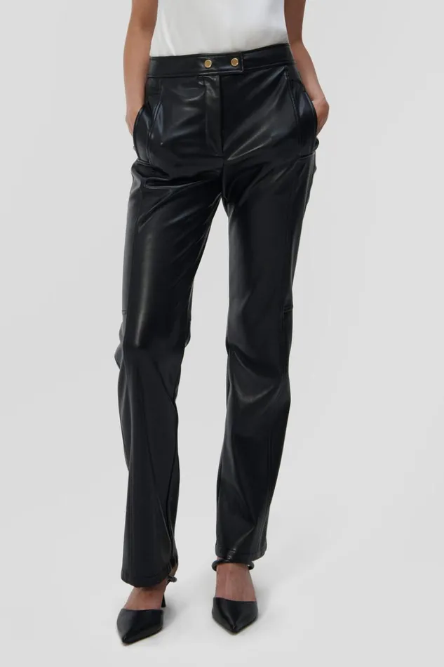 Women Dahlia Pant Black Jonathan Simkhai Pants and Bottoms