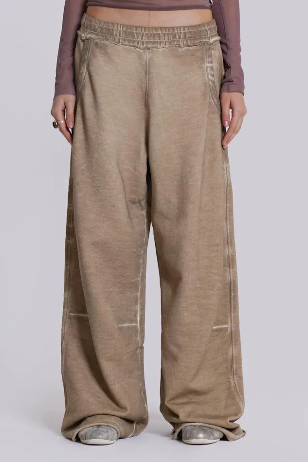 Women Dirty Sand Colossus Joggers Jaded London Joggers and Sweatpants