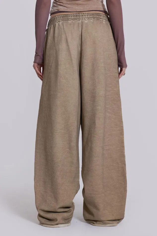 Women Dirty Sand Colossus Joggers Jaded London Joggers and Sweatpants