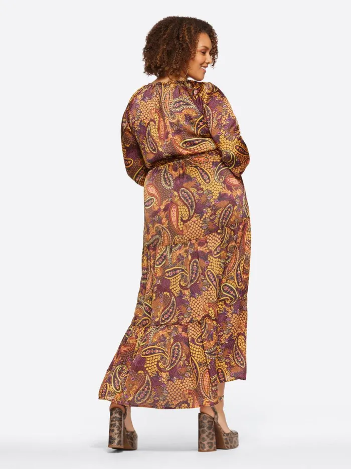 Women Dresses Jessica Simpson Natalia Dress In Paisley Confetti