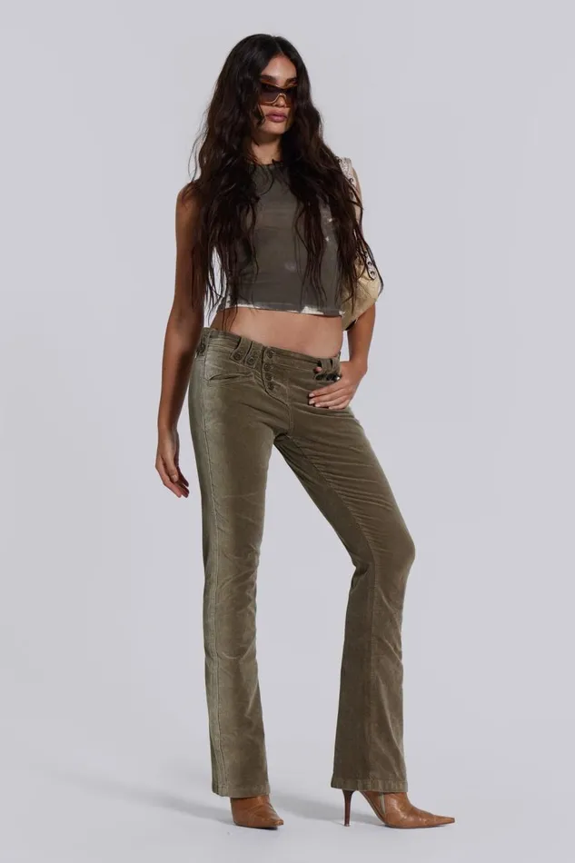 Women Dust Cord Trousers Jaded London Trousers and Pants