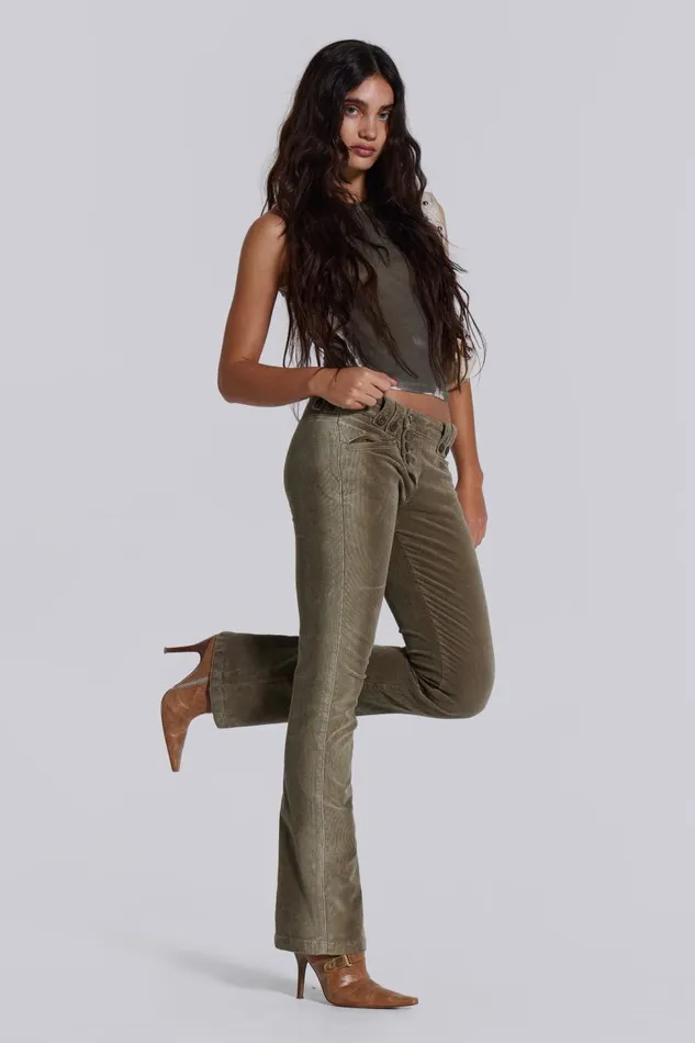 Women Dust Cord Trousers Jaded London Trousers and Pants