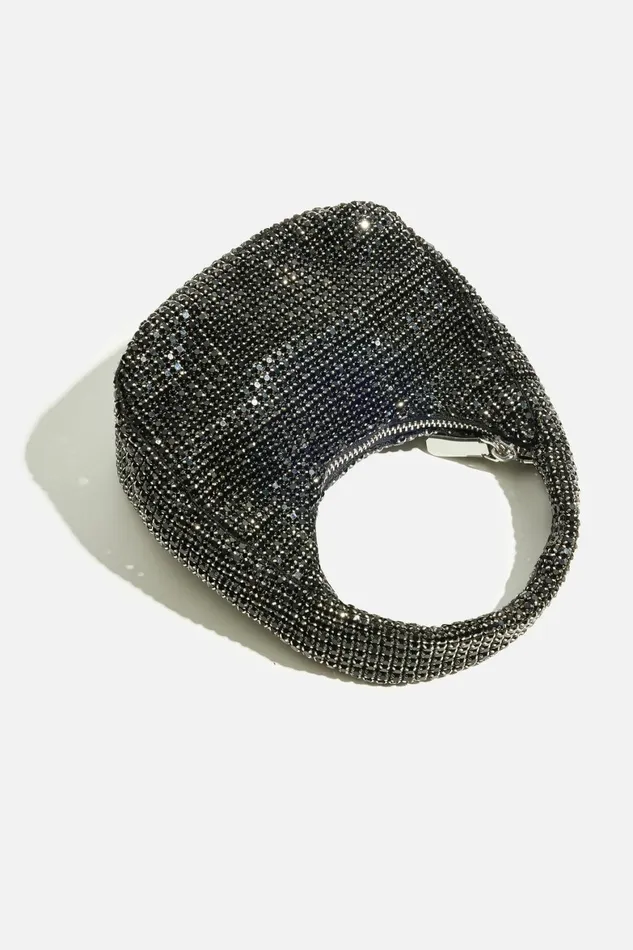 Women Dynamite Bags Allover Gem Bag Black
