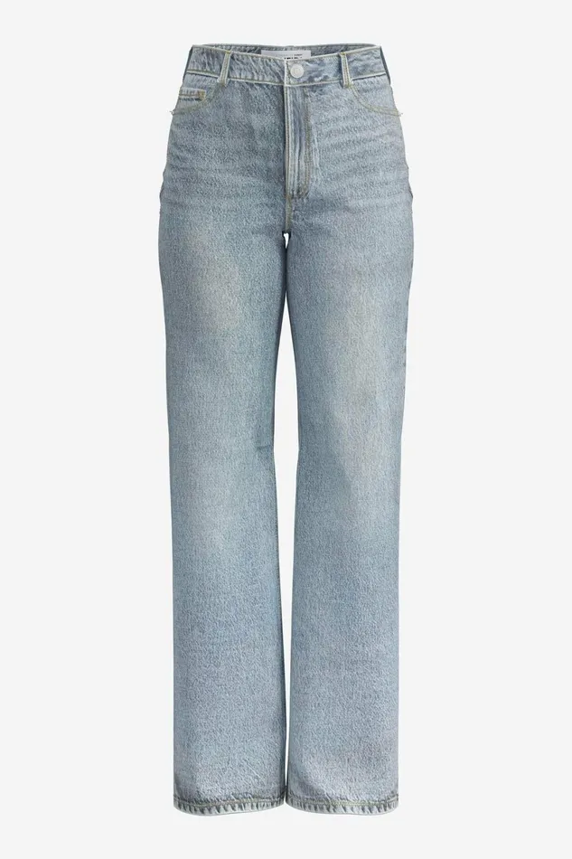 Women Dynamite Jeans and Denim Heidi Wide Leg Jeans Blue