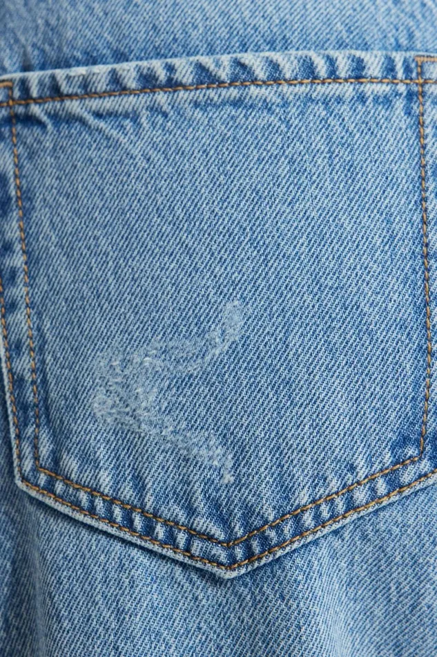 Women Dynamite Jeans and Denim Mika Relaxed Straight Jeans Blue