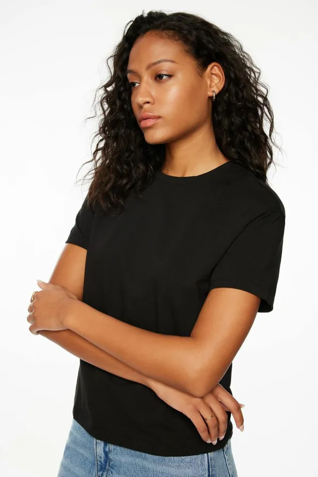 Women Dynamite Tops Arlo TShirt Black