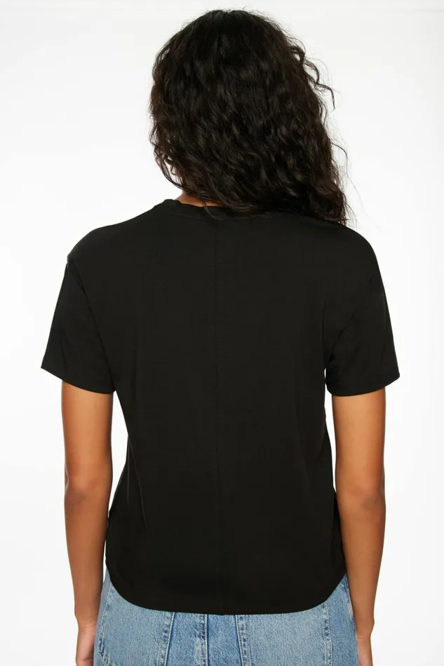 Women Dynamite Tops Arlo TShirt Black
