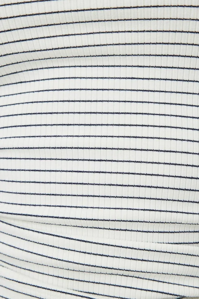 Women Dynamite Tops Tedi Ribbed Tank Top Blue