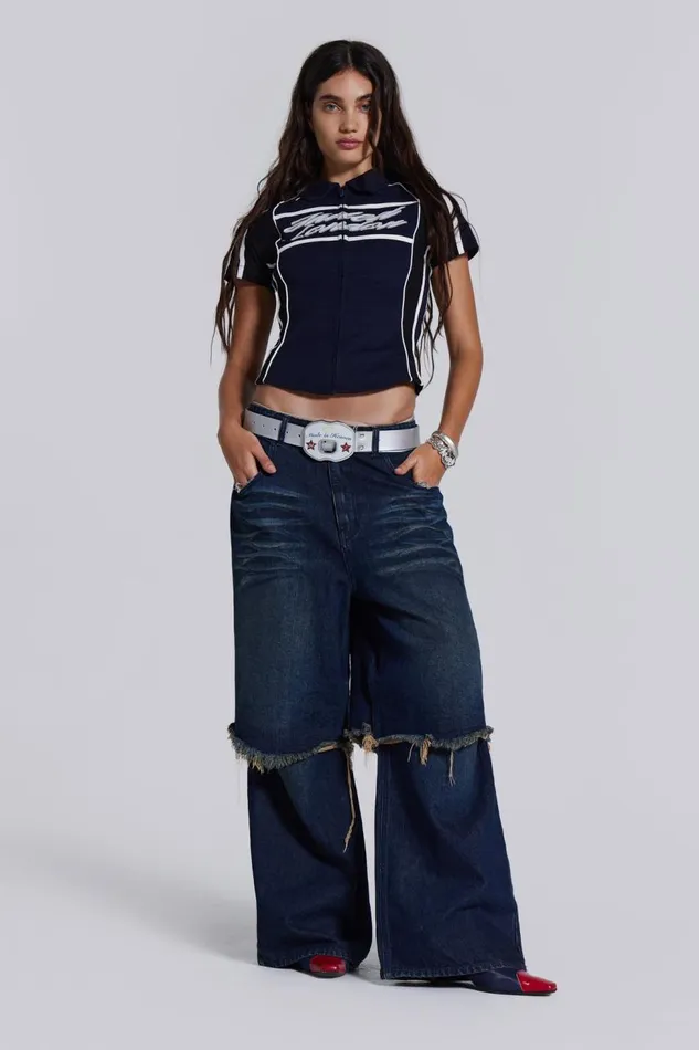Women Evo Double Layered Jeans Jaded London Jeans