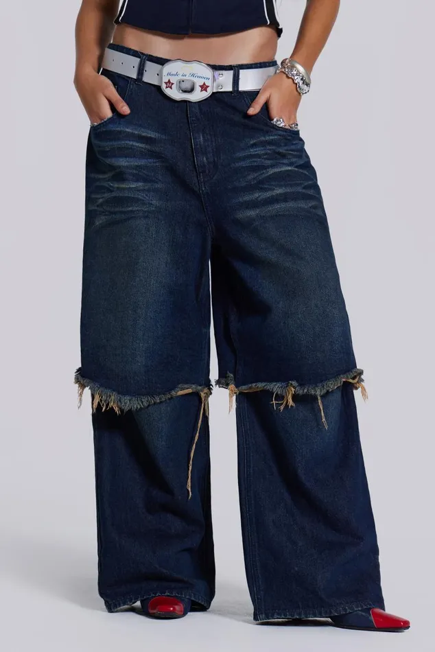 Women Evo Double Layered Jeans Jaded London Jeans