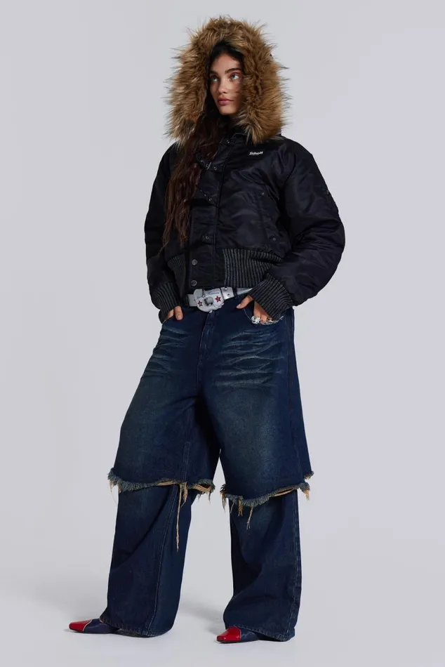 Women Evo Double Layered Jeans Jaded London Jeans