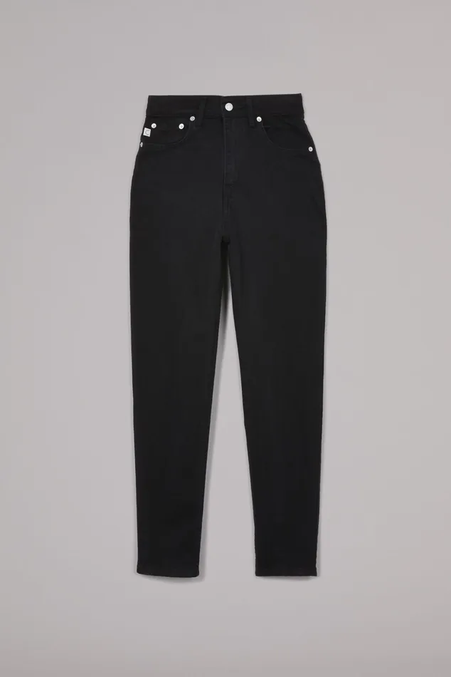 Women Fiorucci Jeans and Denim Angels Patch Tara Jeans Black Women Fiorucci Jeans and Denim Angels Patch Tara Jeans Black