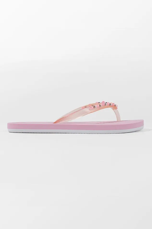 Women Flip Flops Cupshe Madeira Beach Animal Print Flip Flops Pink