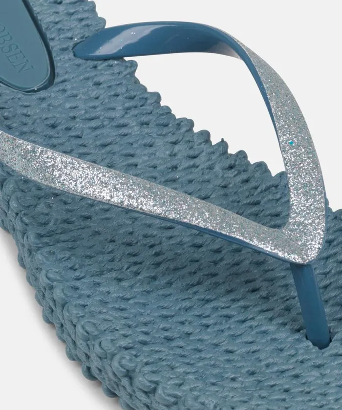 Women Flip Flops Ilse Jacobsen Flip Flop With Glitter 8211 Lichen Blue Women Flip Flops Ilse Jacobsen Flip Flop With Glitter 8211 Lichen Blue