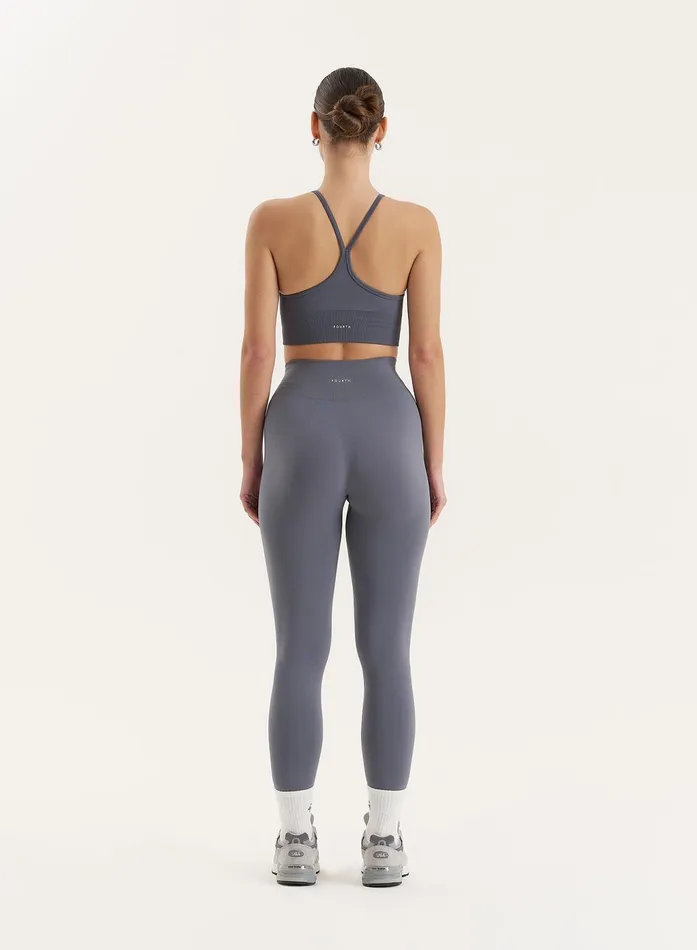 Women Grey Sculpting Seamless Gym Leggings Tyler 4th and Reckless Athleisure