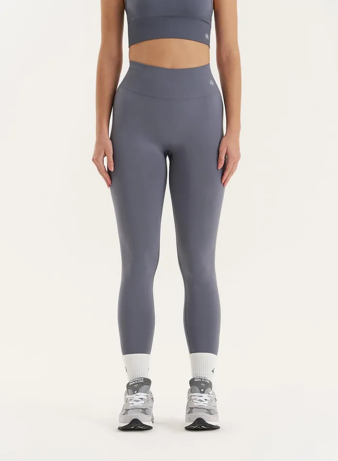 Women Grey Sculpting Seamless Gym Leggings Tyler 4th and Reckless Athleisure