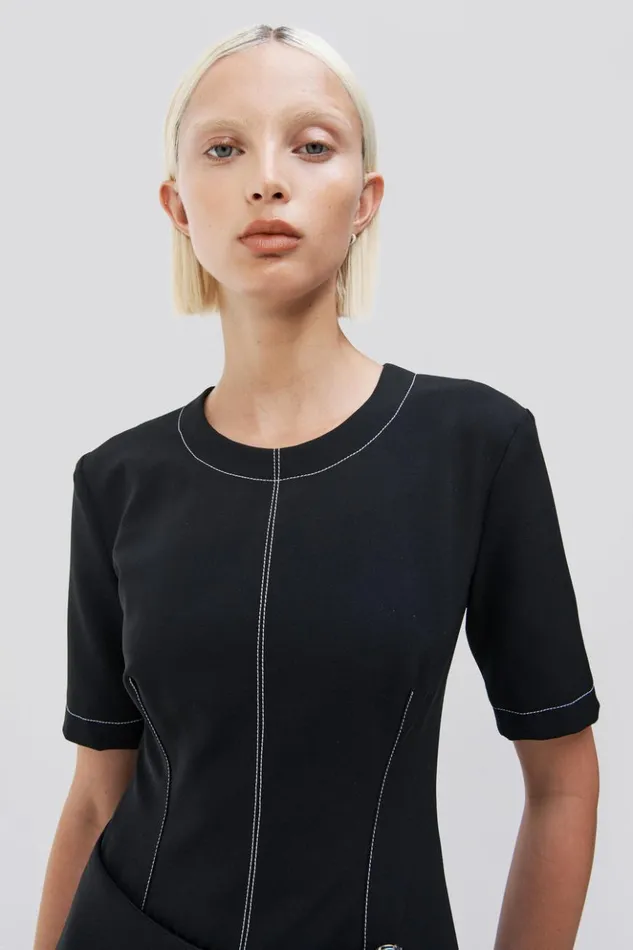 Women Helen Dress Black Multi Jonathan Simkhai Dresses and Jumpsuits
