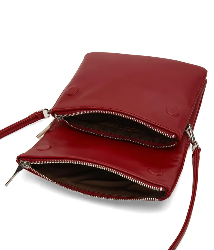 Women Hiley Vegan Crossbody Bag 8211 Loom Plum Matt and Nat Crossbody