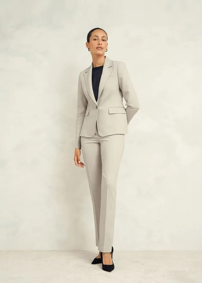 Women HOBBS Coats and Jackets Ellen Jacket Buff Grey
