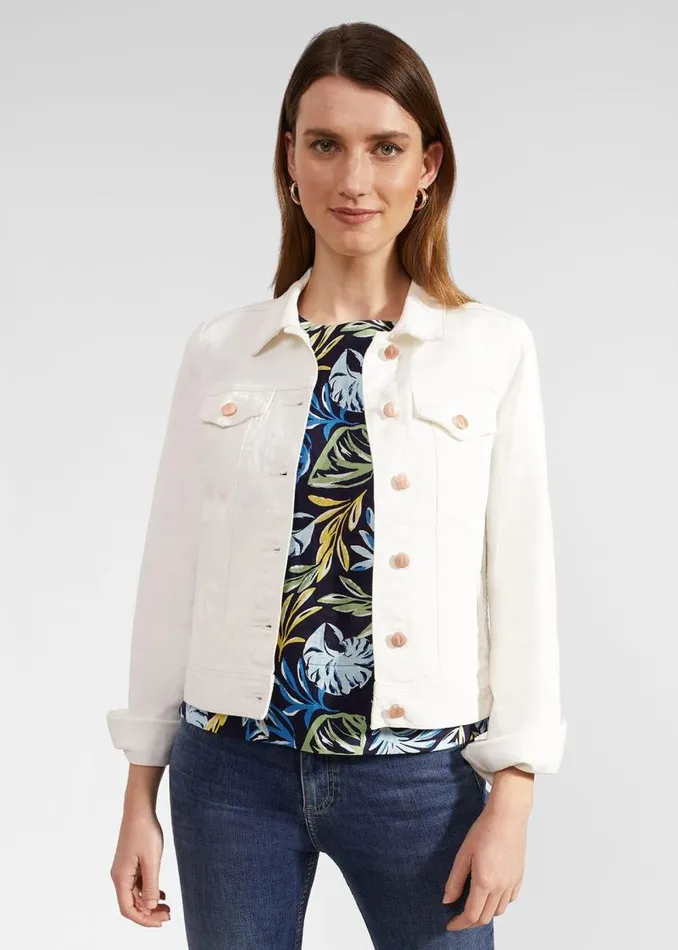 Women HOBBS Coats and Jackets Mariam Jacket Milky White