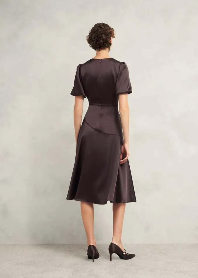 Women HOBBS Dresses and Jumpsuits Eastbury Dress Deep Brown