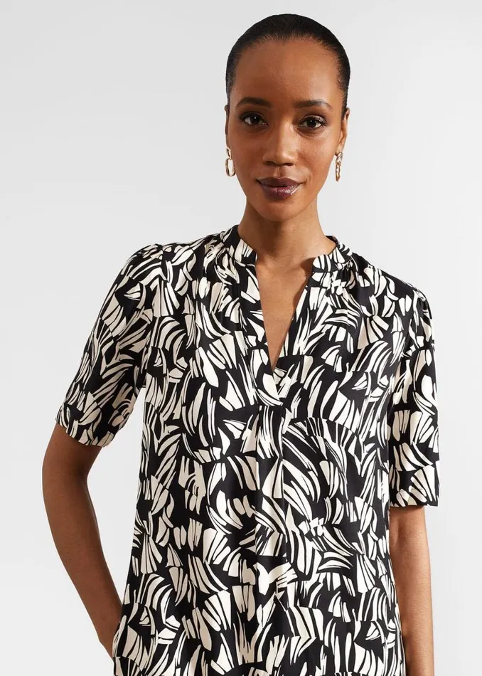 Women HOBBS Dresses and Jumpsuits Lucille Dress Black Cream
