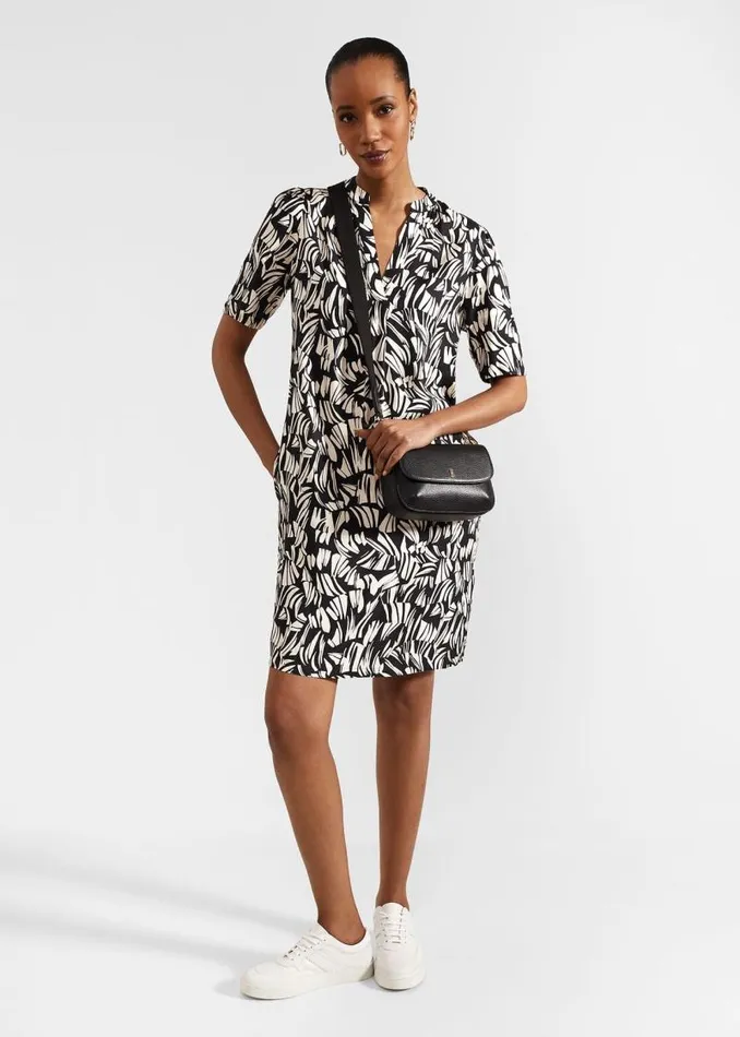 Women HOBBS Dresses and Jumpsuits Lucille Dress Black Cream