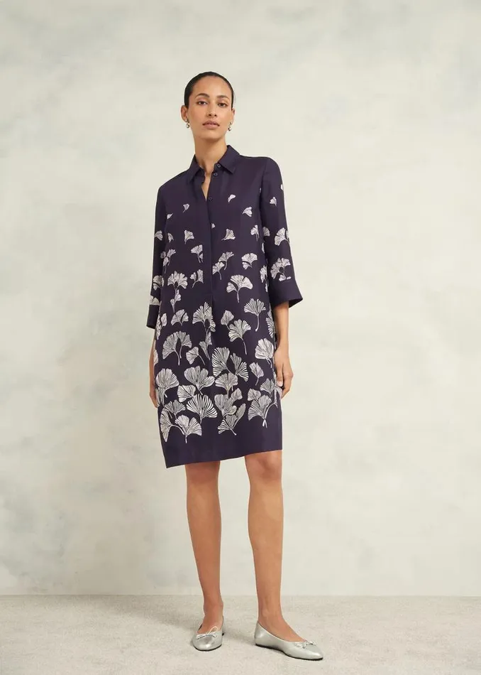 Women HOBBS Dresses and Jumpsuits Marci Dress Navy Multi