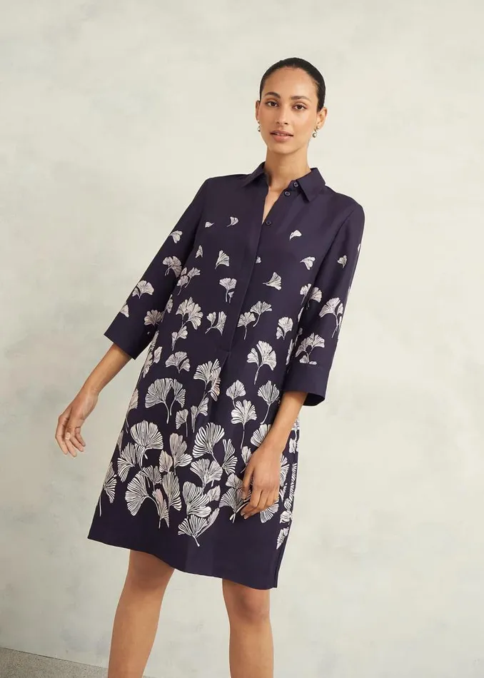 Women HOBBS Dresses and Jumpsuits Marci Dress Navy Multi