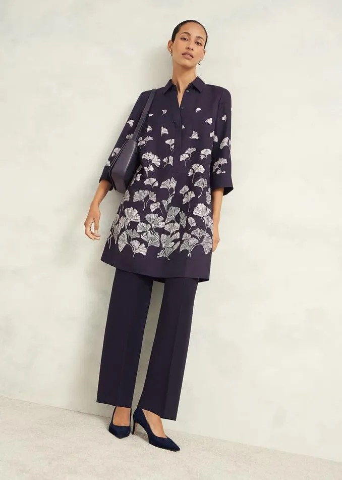Women HOBBS Dresses and Jumpsuits Marci Dress Navy Multi
