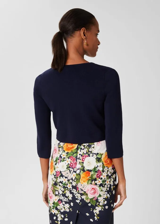 Women HOBBS Jumpers and Cardigans Ella Cardigan Midnight