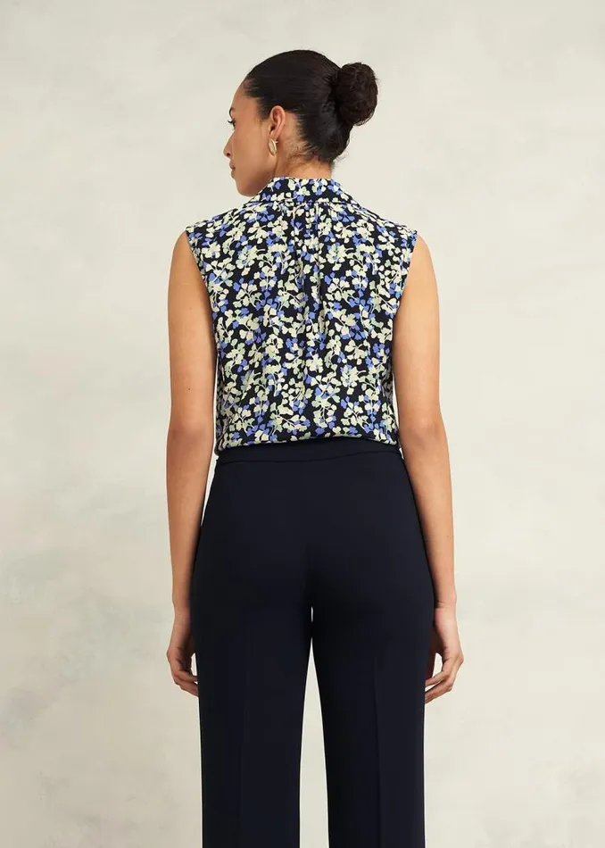 Women HOBBS Tops Ariela Top Navy Multi