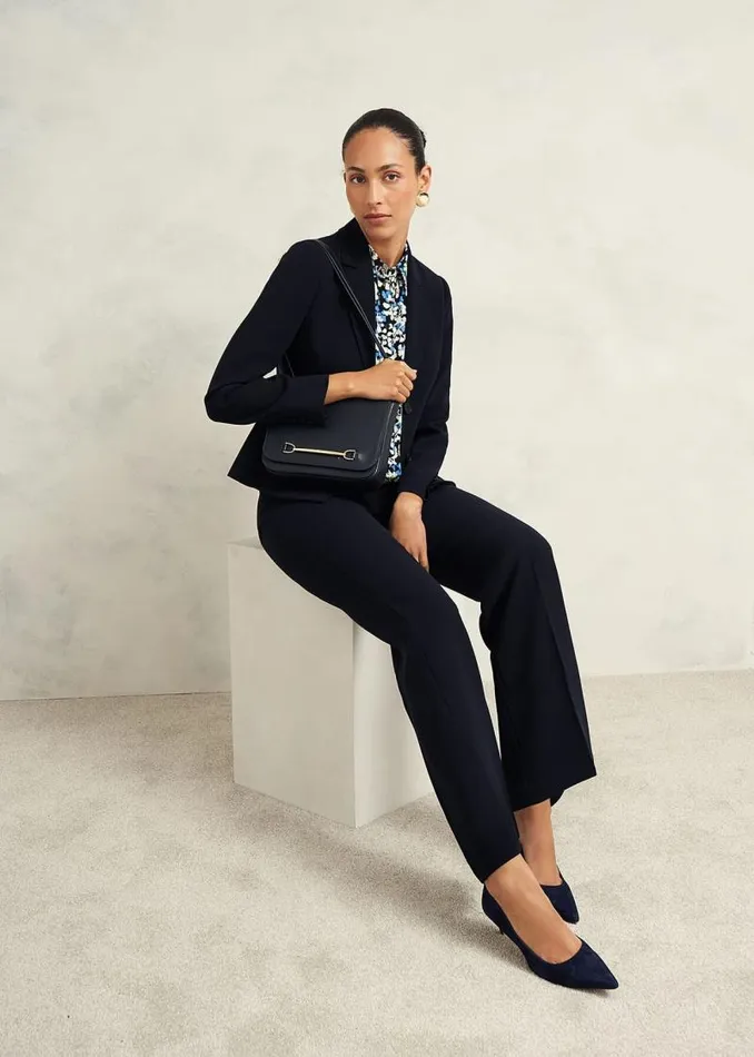 Women HOBBS Tops Ariela Top Navy Multi