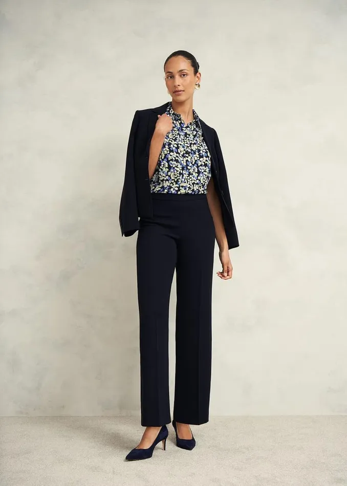 Women HOBBS Tops Ariela Top Navy Multi