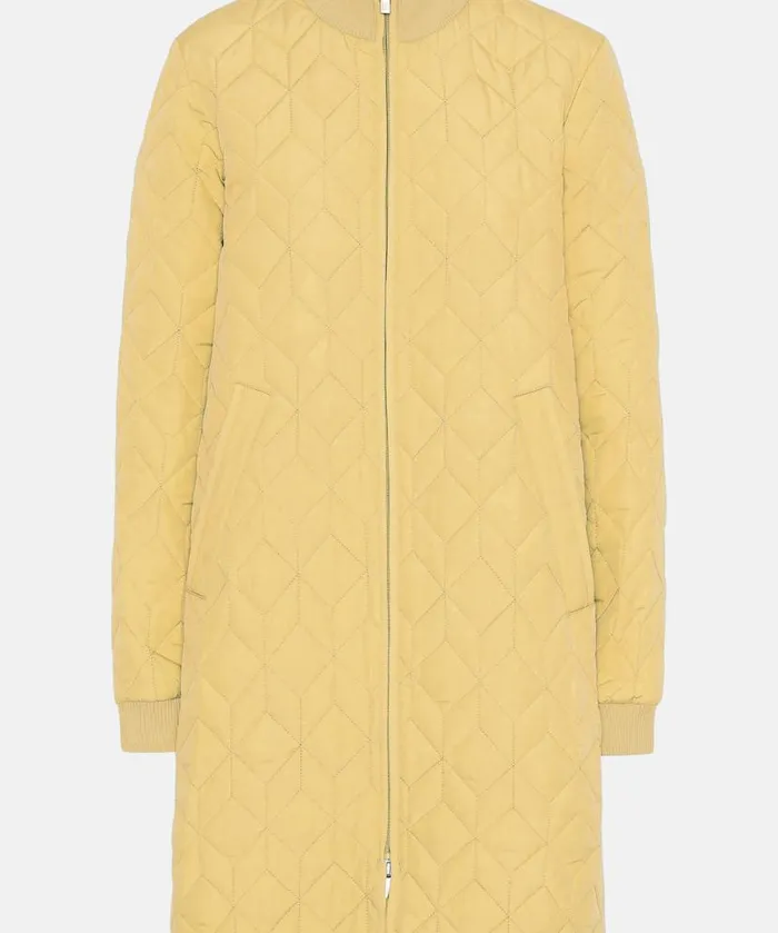 Women Ilse Jacobsen Padded Quilt Coat 8211 Marigold
