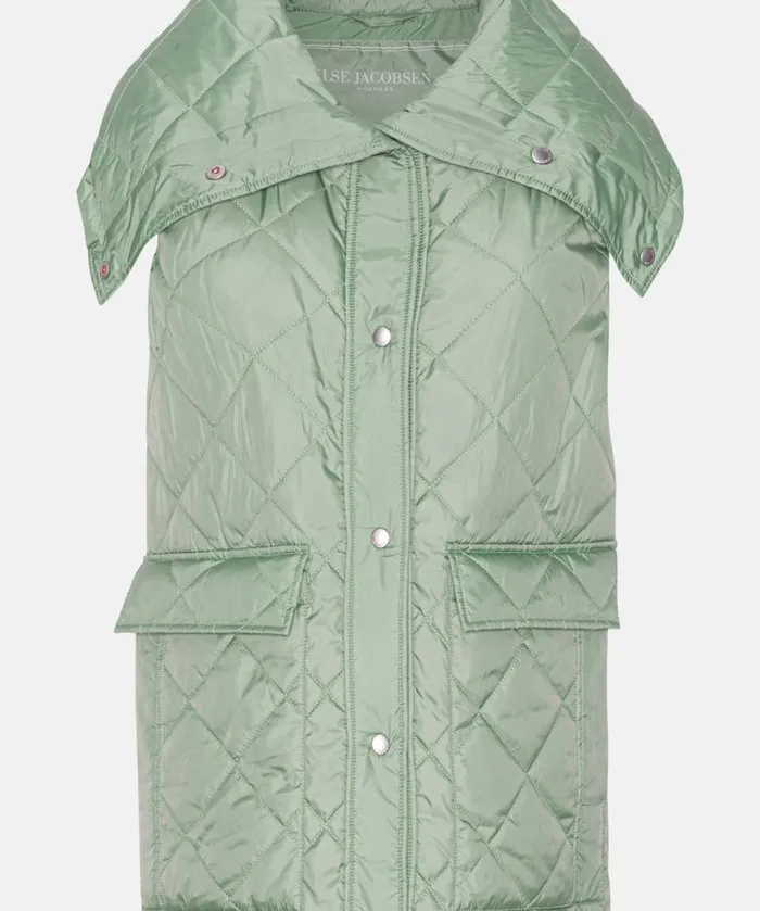 Women Ilse Jacobsen Padded Vest 8211 Bleached Women Ilse Jacobsen Padded Vest 8211 Bleached