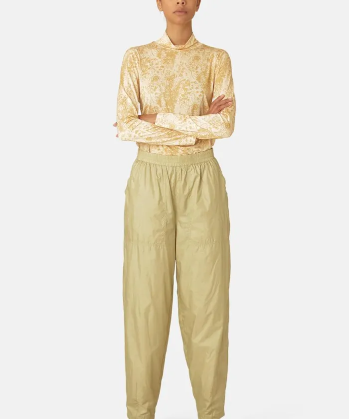 Women Ilse Jacobsen Pants 8211 Olive Grass