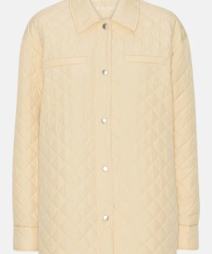 Women Ilse Jacobsen Quilt Jacket 8211 Beige