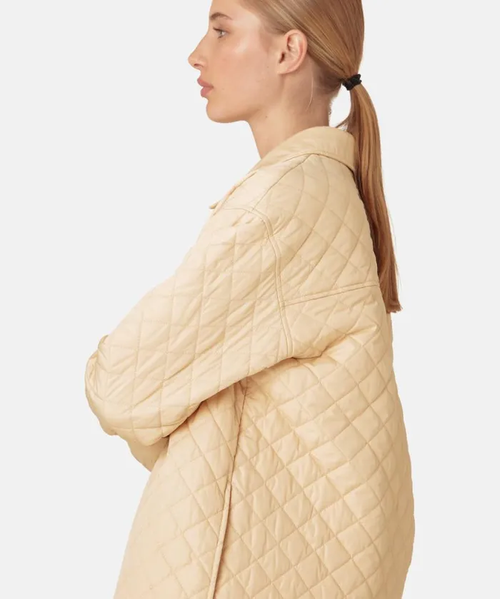 Women Ilse Jacobsen Quilt Jacket 8211 Beige