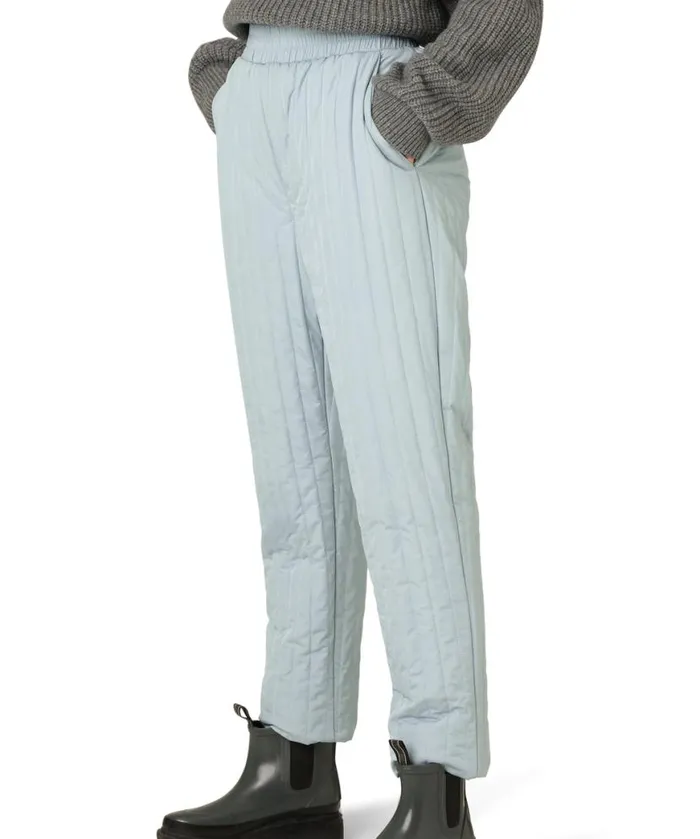 Women Ilse Jacobsen Quilt Pants 8211 Pale Petroleum Women Ilse Jacobsen Quilt Pants 8211 Pale Petroleum