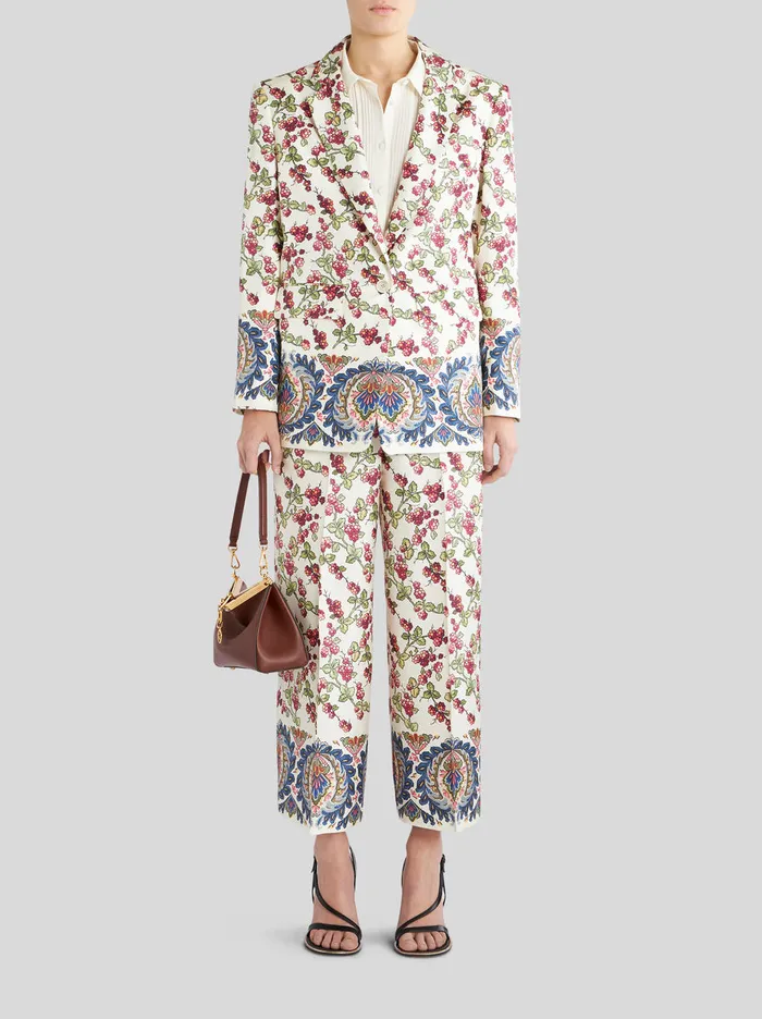 Women Jacket With Berry Print Etro Jackets