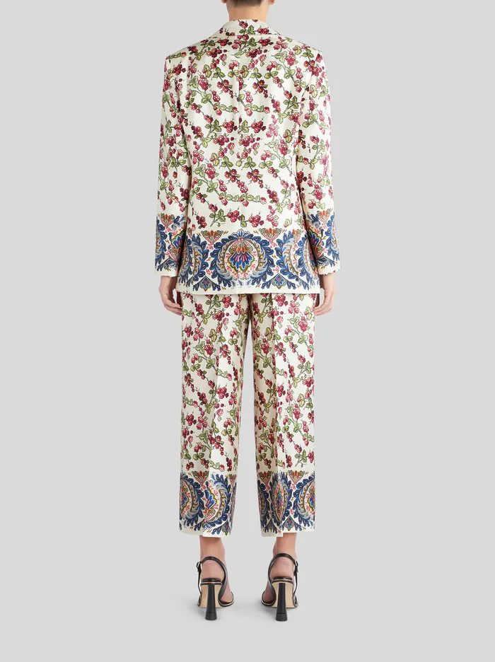 Women Jacket With Berry Print Etro Jackets