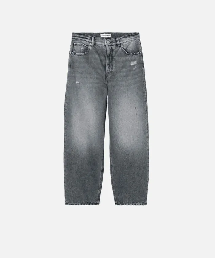 Women Jeans Pinko Light Grey Eggfit Jeans Light Grey Wash Women Jeans Pinko Light Grey Eggfit Jeans Light Grey Wash