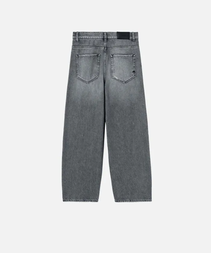 Women Jeans Pinko Light Grey Eggfit Jeans Light Grey Wash Women Jeans Pinko Light Grey Eggfit Jeans Light Grey Wash