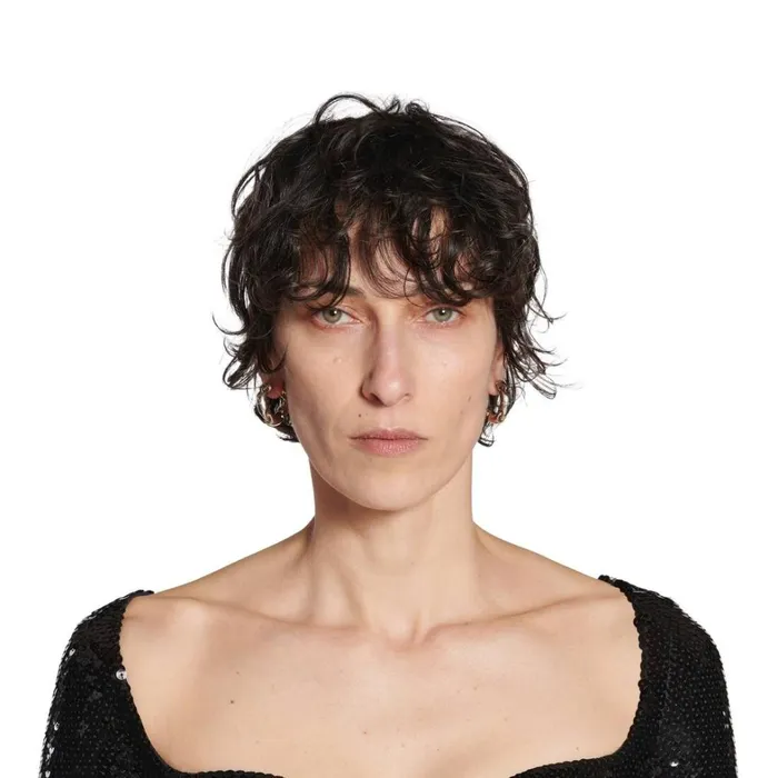 Women Jewellery Balenciaga Solid 20 Earrings In Silver