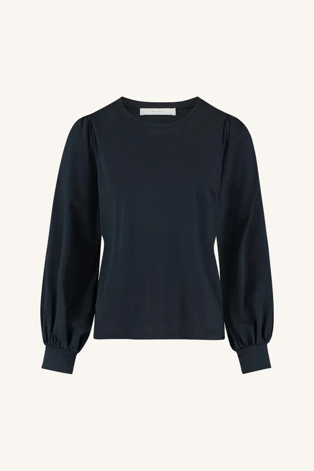 Women Jojo Jersey Top Midnight Bybar Tops and Shirts Women Jojo Jersey Top Midnight Bybar Tops and Shirts