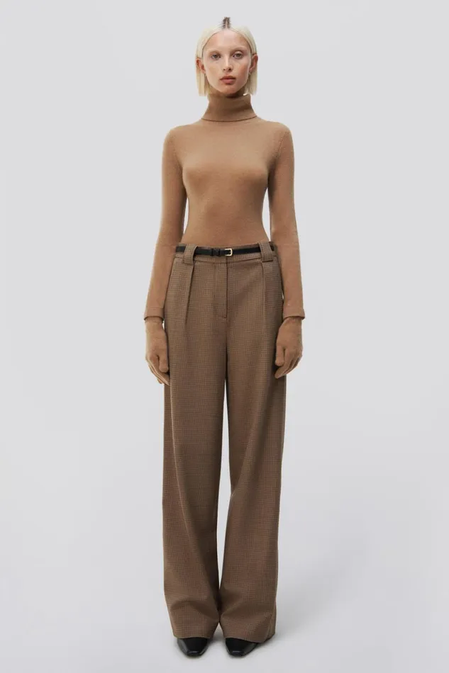 Women Julietta Trouser Teak Jonathan Simkhai Pants and Bottoms