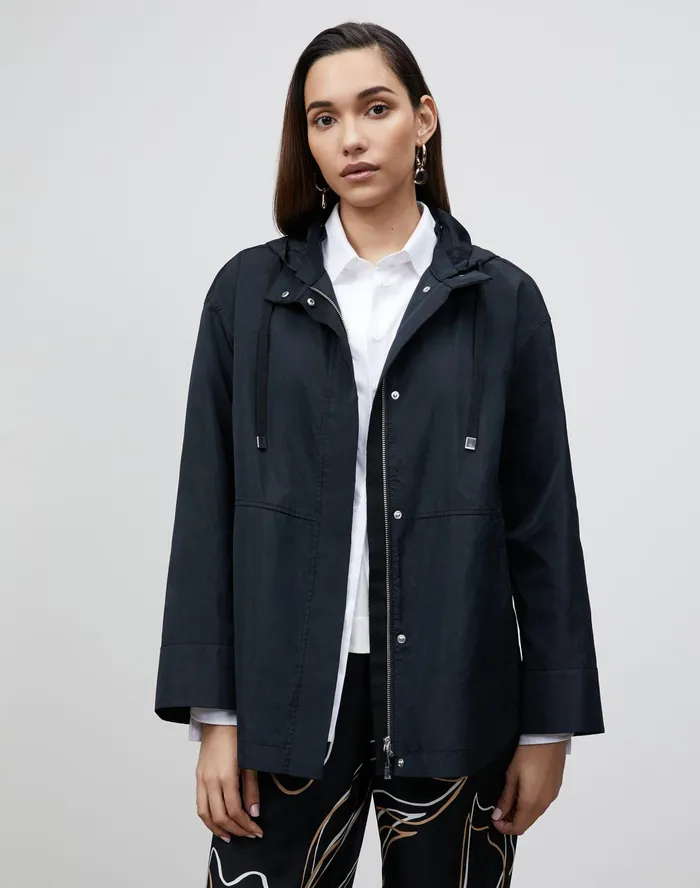 Women Lafayette 148 New York Jackets and Blazers PlusSize Ansel Jacket In Italian Crafted Taffeta Black Women Lafayette 148 New York Jackets and Blazers PlusSize Ansel Jacket In Italian Crafted Taffeta Black