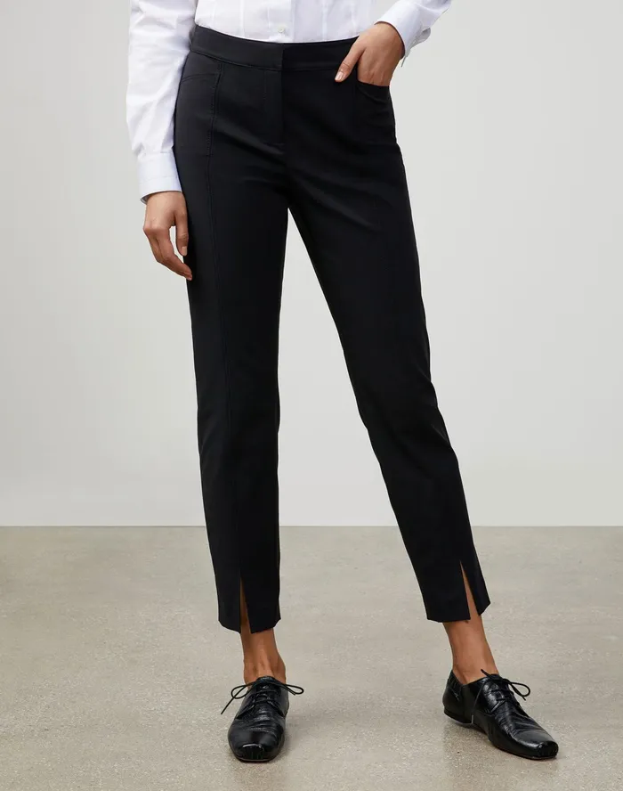 Women Lafayette 148 New York Pants and Shorts Petite Fundamental BiStretch Ankle Waldorf Slim Pant Black Women Lafayette 148 New York Pants and Shorts Petite Fundamental BiStretch Ankle Waldorf Slim Pant Black